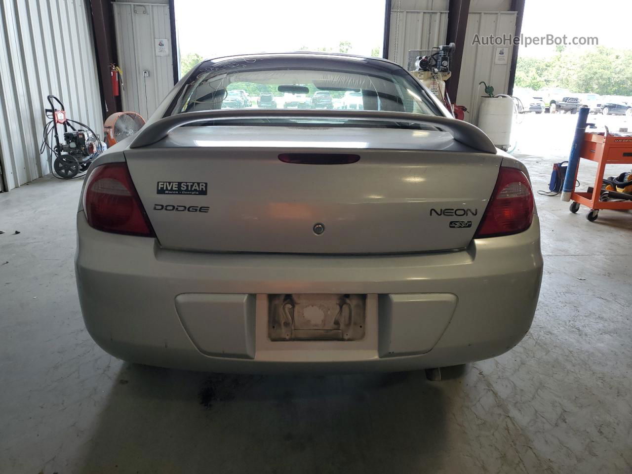 2004 Dodge Neon Sxt Silver vin: 1B3ES56C14D516625