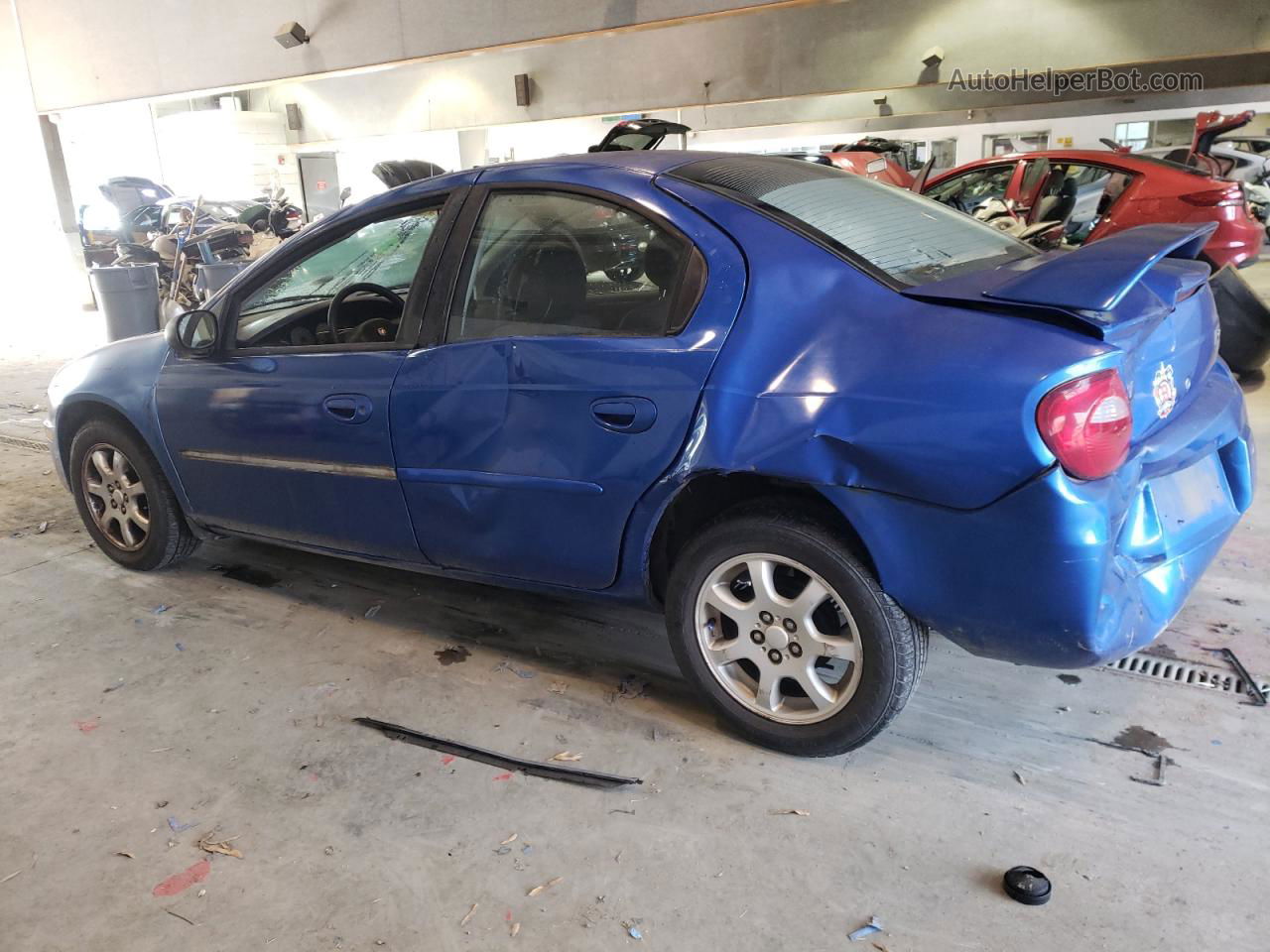 2004 Dodge Neon Sxt Blue vin: 1B3ES56C14D534297