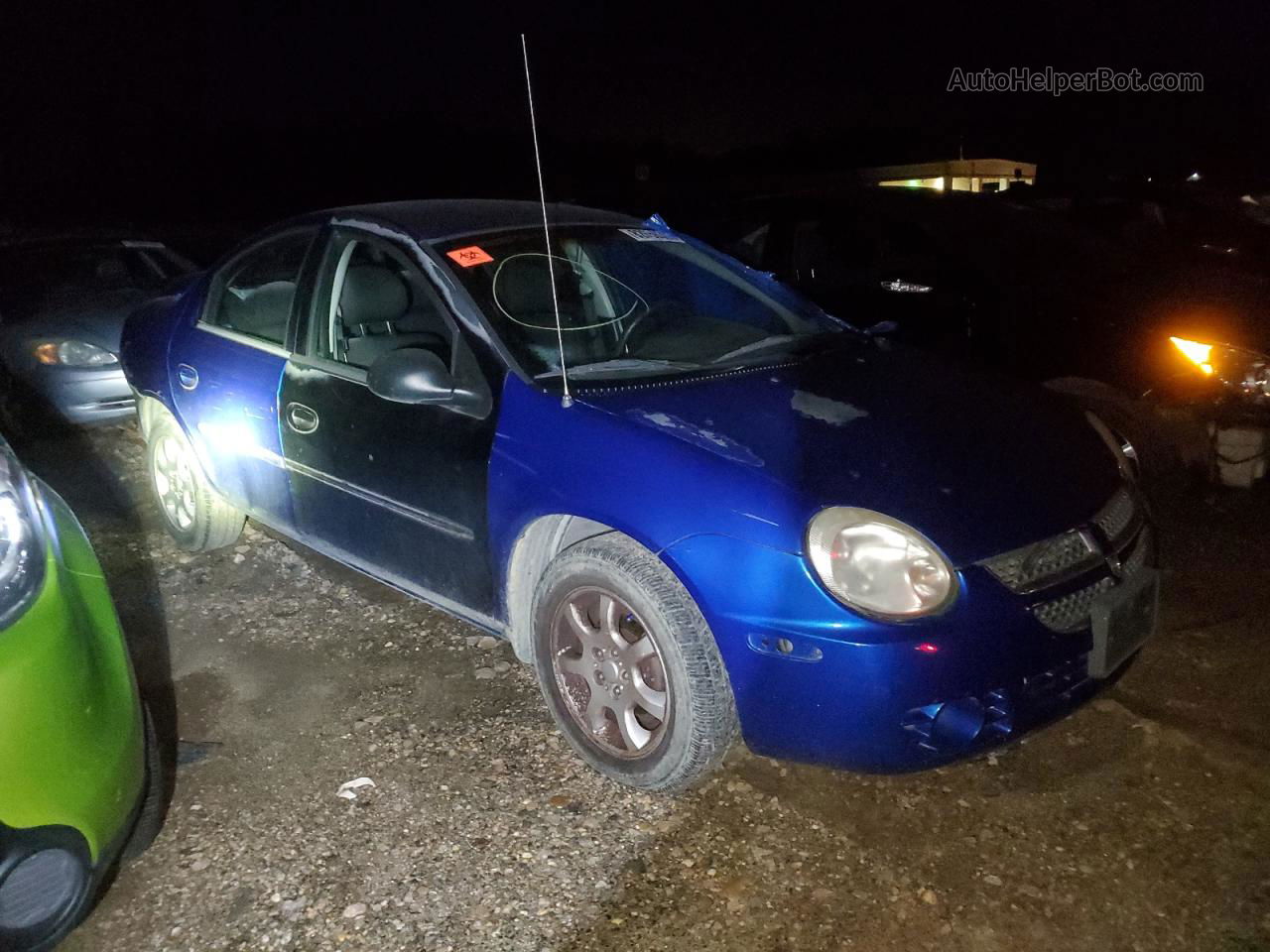 2004 Dodge Neon Sxt Blue vin: 1B3ES56C14D534297