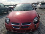 2004 Dodge Neon Sxt Red vin: 1B3ES56C14D593818