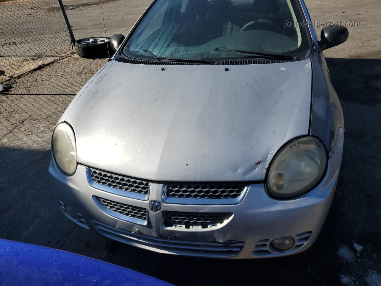 2004 Dodge Neon Sxt Silver vin: 1B3ES56C24D522479