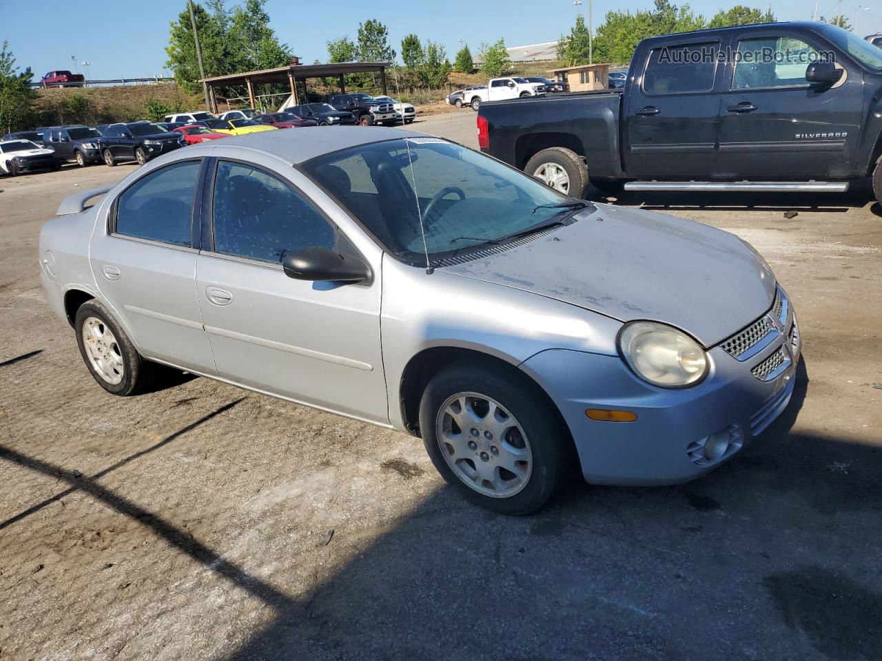 2004 Dodge Neon Sxt Silver vin: 1B3ES56C24D522479