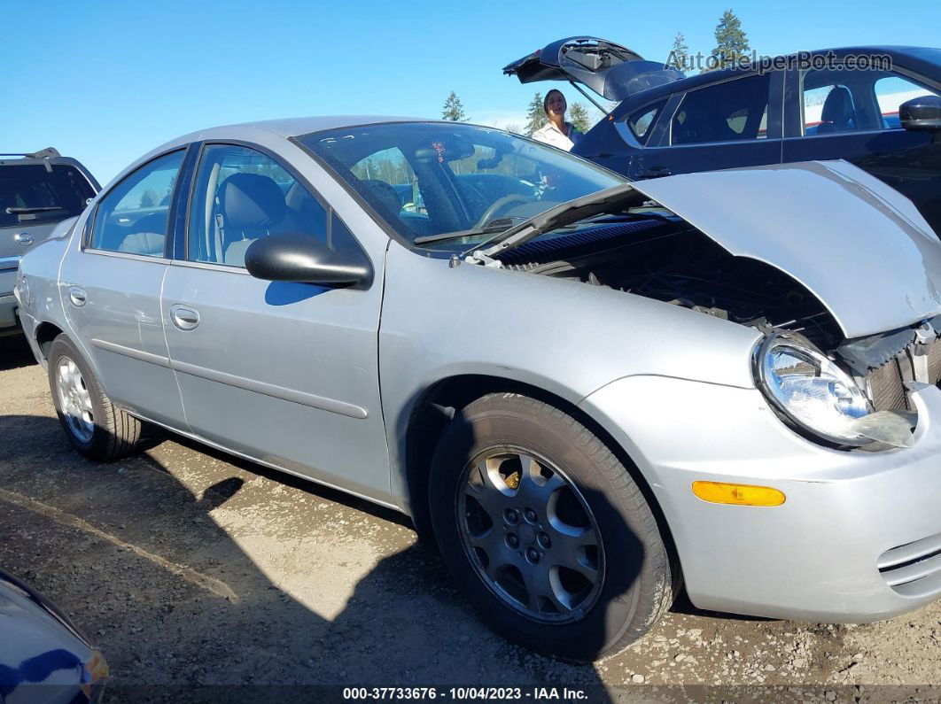 2004 Dodge Neon Sxt Silver vin: 1B3ES56C24D598672