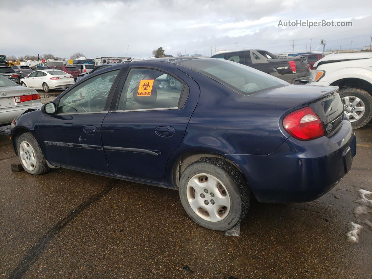 2004 Dodge Neon Sxt Blue vin: 1B3ES56C24D600677