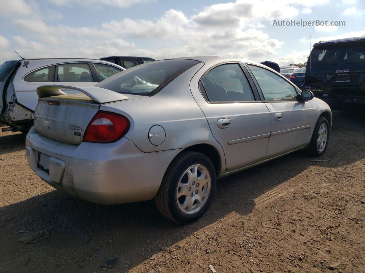 2004 Dodge Neon Sxt Silver vin: 1B3ES56C24D613008