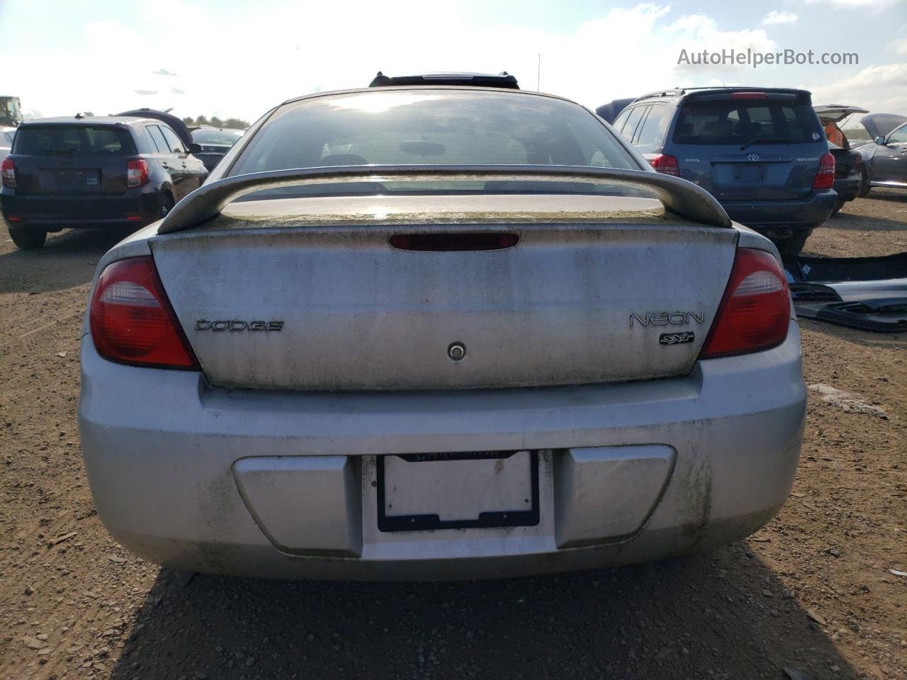 2004 Dodge Neon Sxt Silver vin: 1B3ES56C24D613008