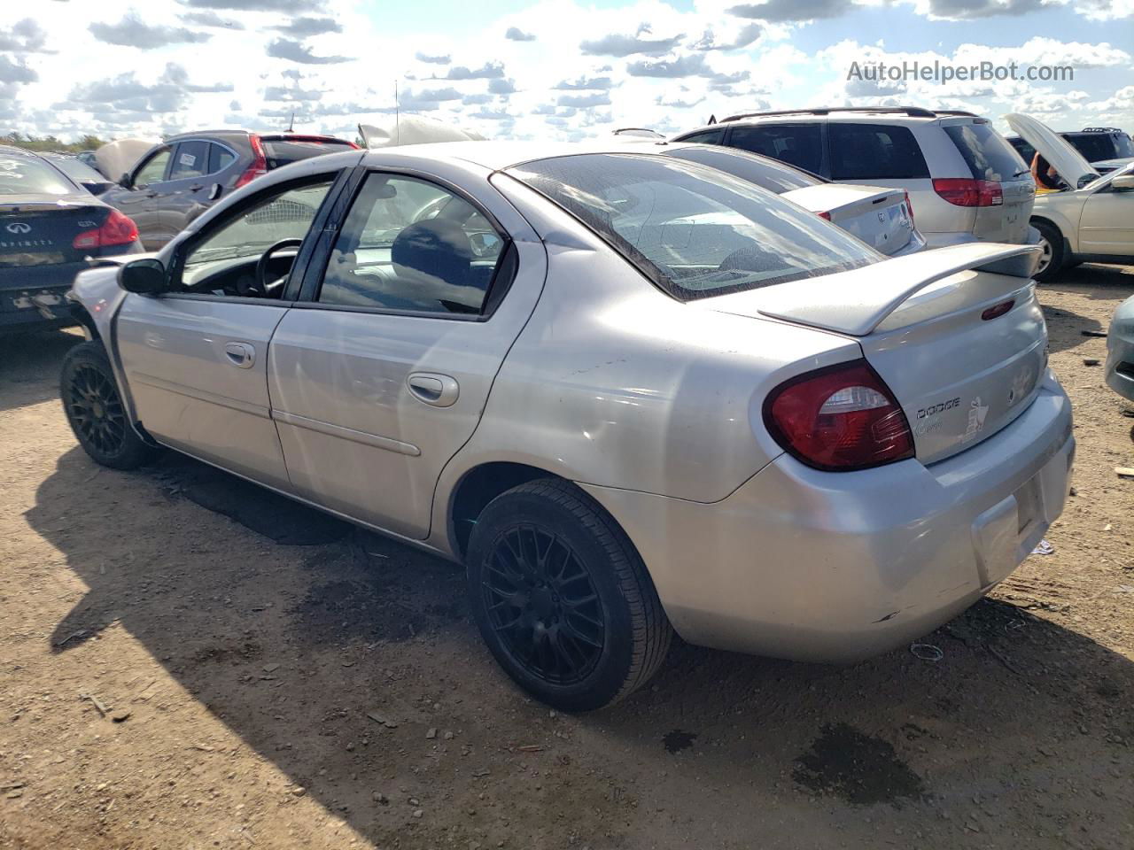 2004 Dodge Neon Sxt Silver vin: 1B3ES56C24D622663