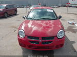 2004 Dodge Neon Sxt Red vin: 1B3ES56C34D526072