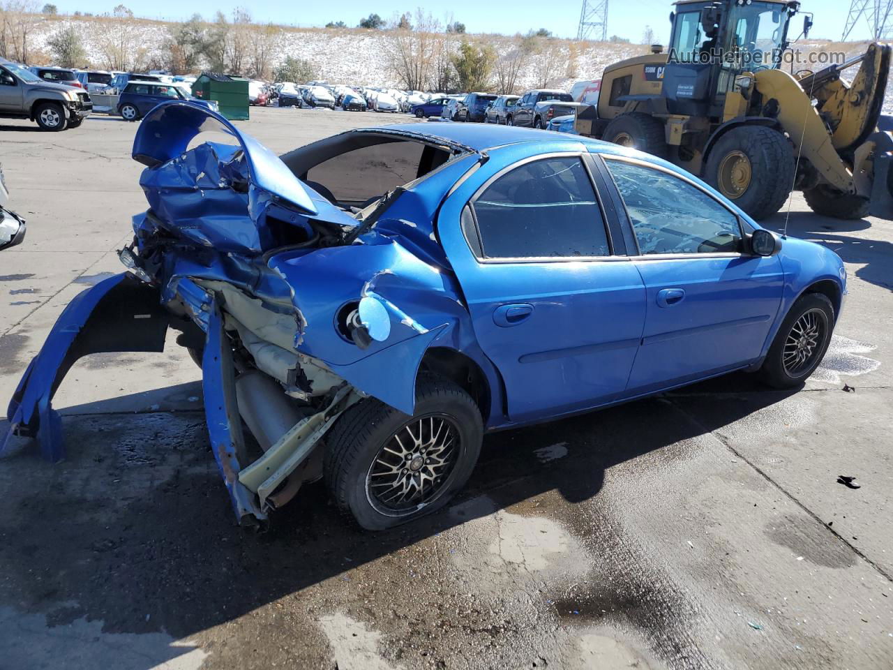 2004 Dodge Neon Sxt Blue vin: 1B3ES56C34D593142