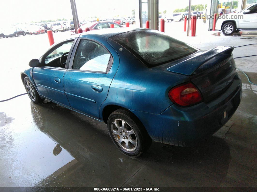 2004 Dodge Neon Sxt Blue vin: 1B3ES56C44D535220