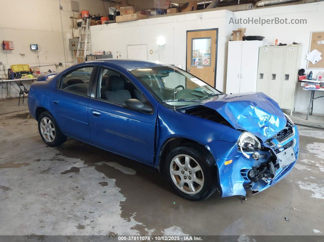 2004 Dodge Neon Sxt Blue vin: 1B3ES56C44D546556