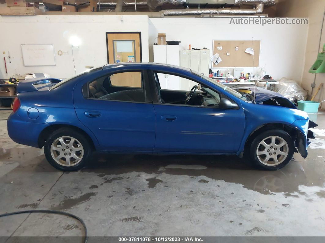 2004 Dodge Neon Sxt Blue vin: 1B3ES56C44D546556