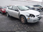 2004 Dodge Neon Sxt Silver vin: 1B3ES56C44D641005