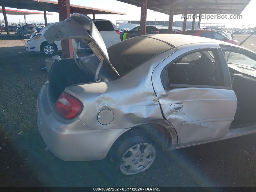 2004 Dodge Neon Sxt Silver vin: 1B3ES56C54D550650