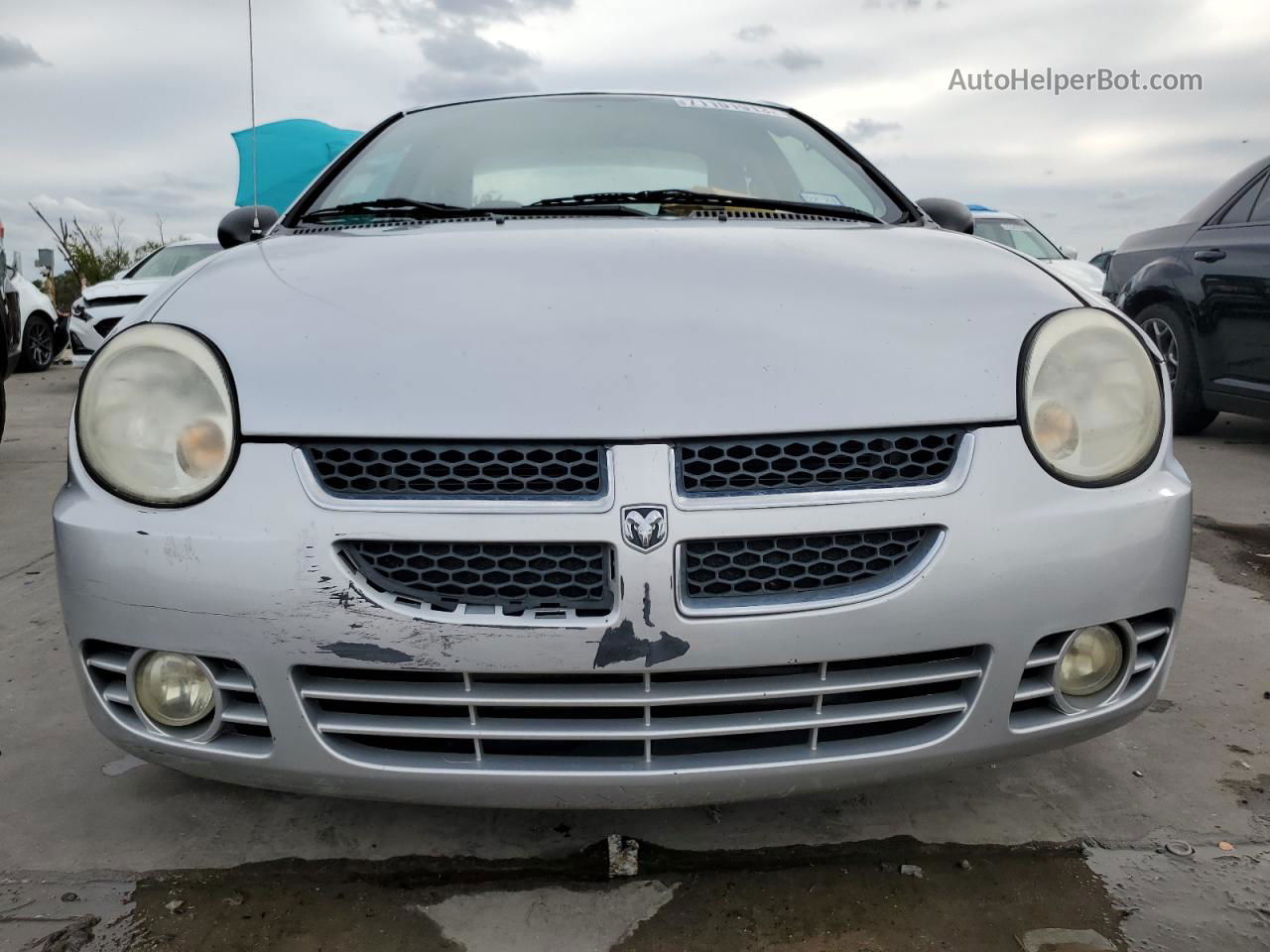 2004 Dodge Neon Sxt Silver vin: 1B3ES56C54D563530