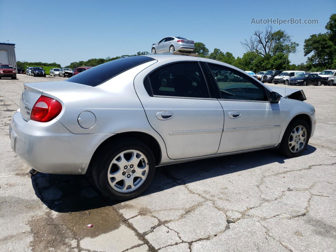 2004 Dodge Neon Sxt Silver vin: 1B3ES56C54D573703