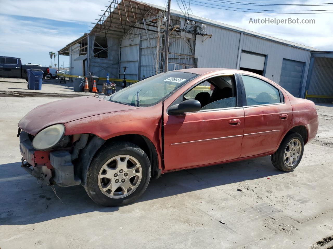 2004 Dodge Neon Sxt Красный vin: 1B3ES56C54D586791