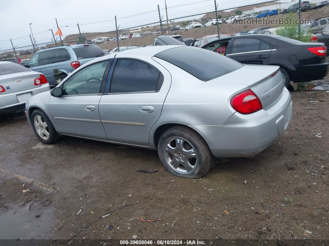 2004 Dodge Neon Sxt Silver vin: 1B3ES56C54D633933