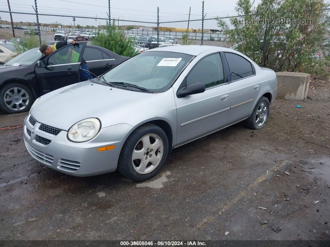 2004 Dodge Neon Sxt Серебряный vin: 1B3ES56C54D633933