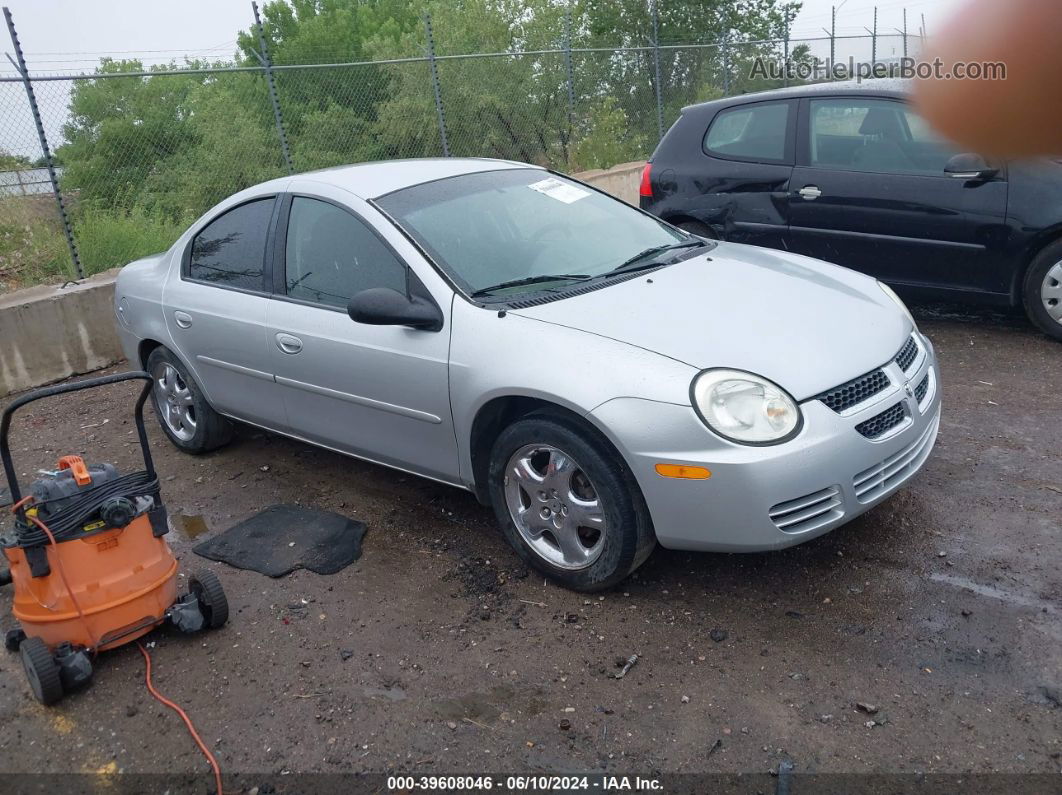 2004 Dodge Neon Sxt Серебряный vin: 1B3ES56C54D633933