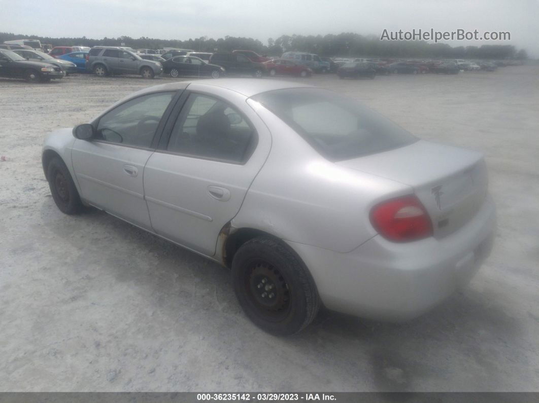 2004 Dodge Neon Sxt Серебряный vin: 1B3ES56C64D568719