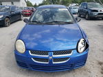 2004 Dodge Neon Sxt Blue vin: 1B3ES56C64D607339