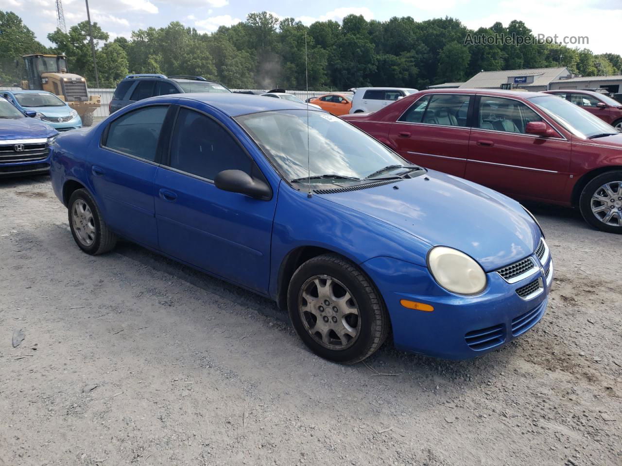 2004 Dodge Neon Sxt Blue vin: 1B3ES56C64D607339