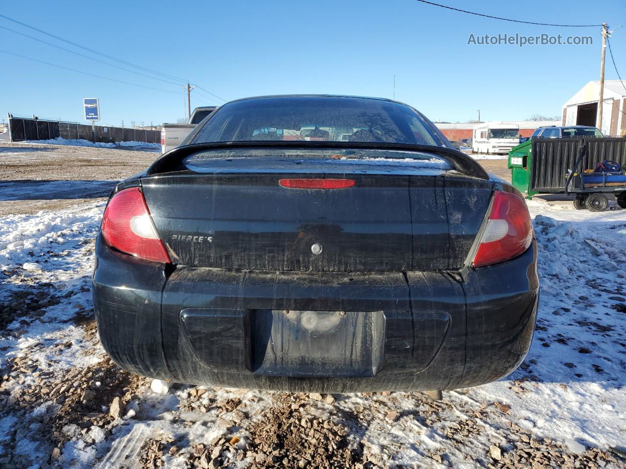 2004 Dodge Neon Sxt Черный vin: 1B3ES56C64D614050