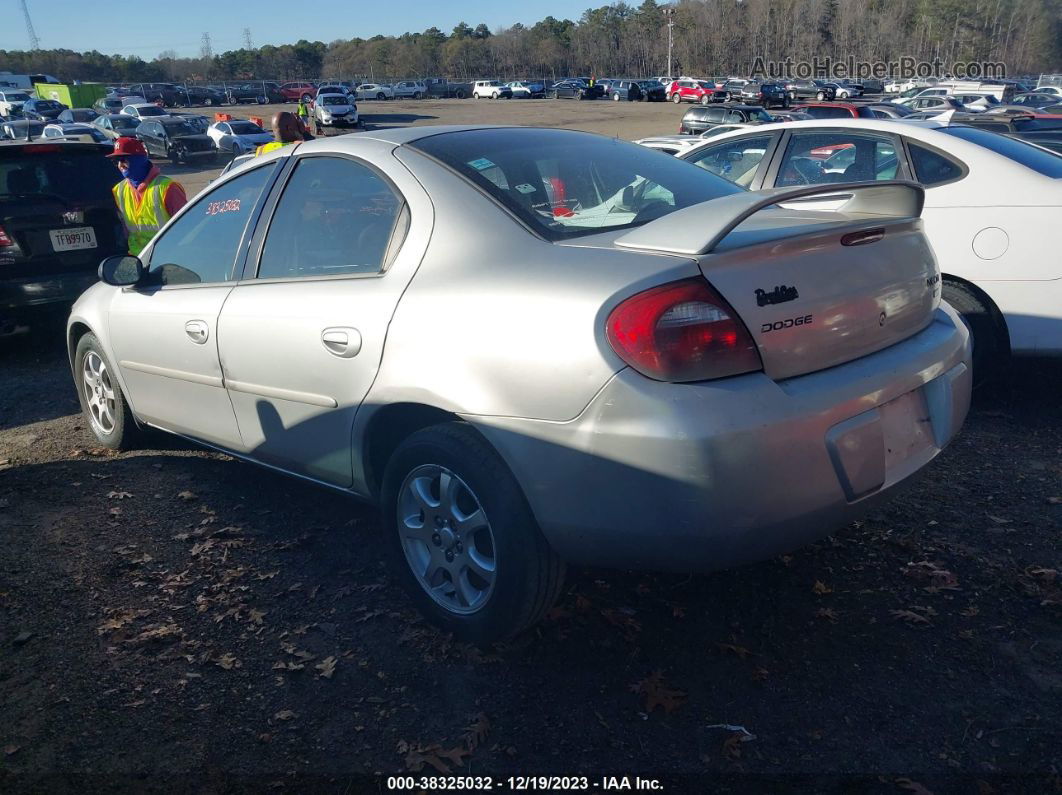 2004 Dodge Neon Sxt Silver vin: 1B3ES56C64D640700