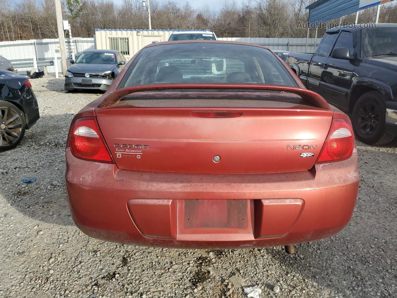 2004 Dodge Neon Sxt Red vin: 1B3ES56C74D509159