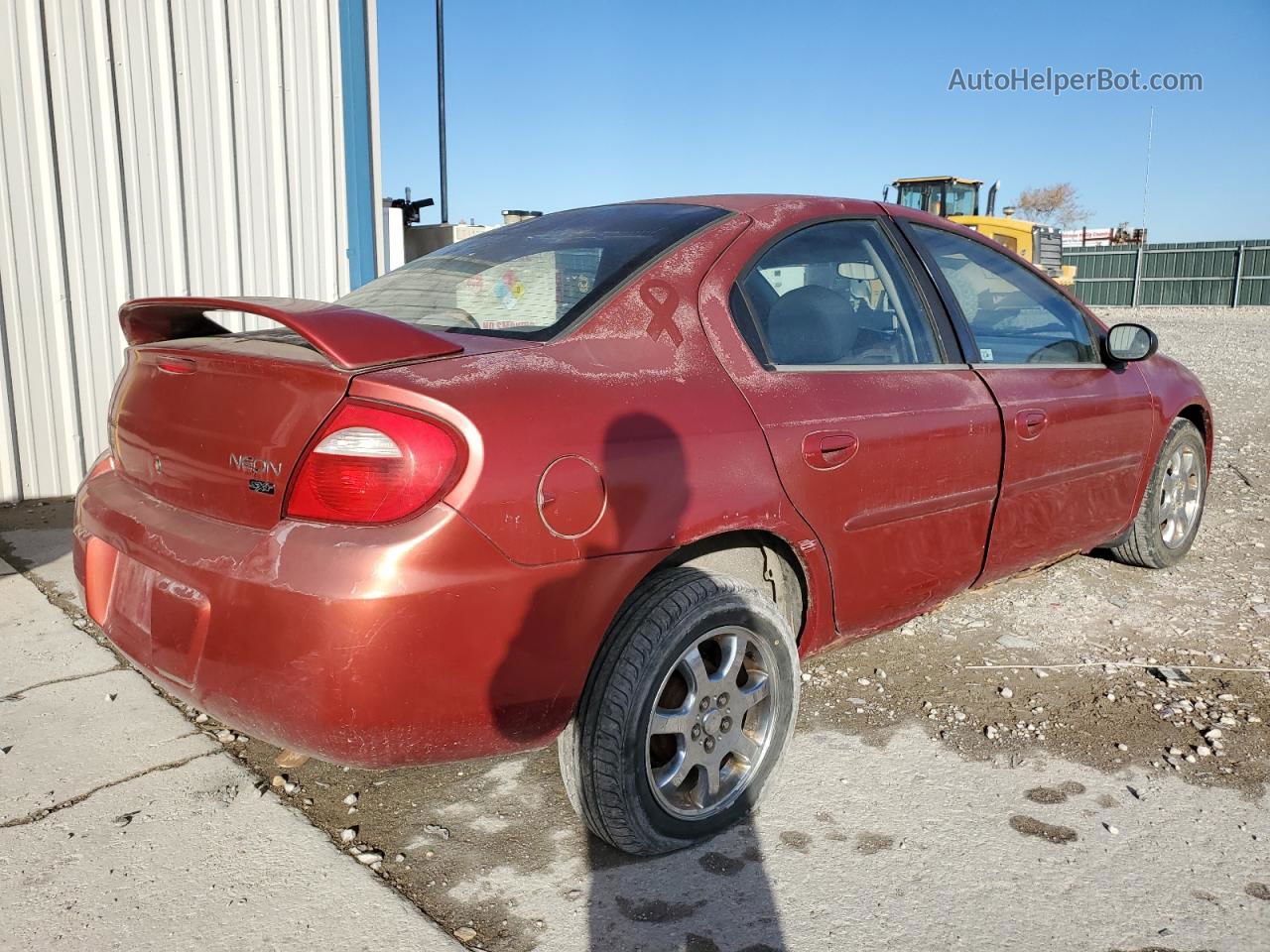 2004 Dodge Neon Sxt Красный vin: 1B3ES56C74D521330