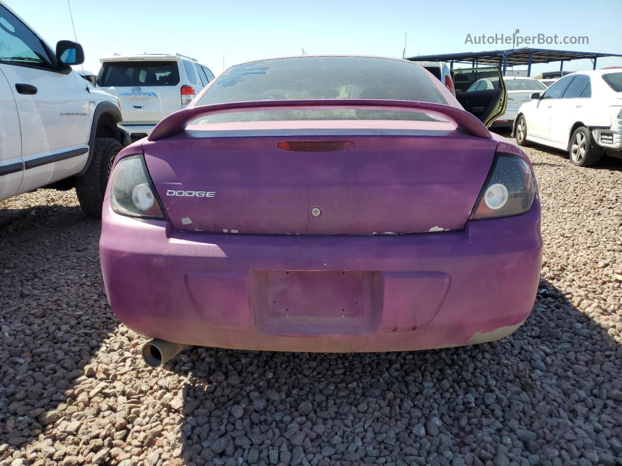 2004 Dodge Neon Sxt Purple vin: 1B3ES56C74D524308