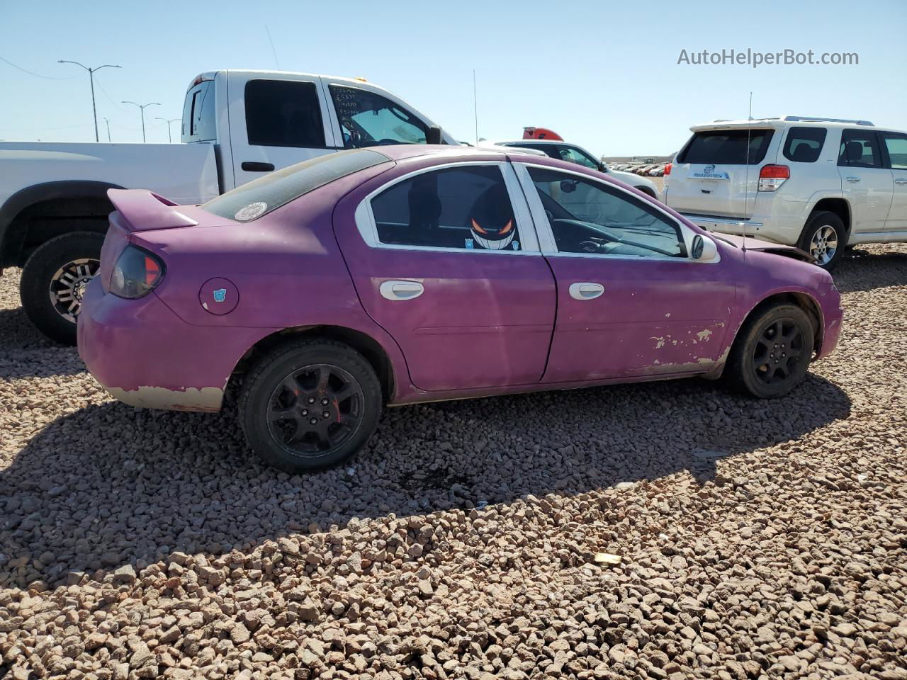 2004 Dodge Neon Sxt Purple vin: 1B3ES56C74D524308