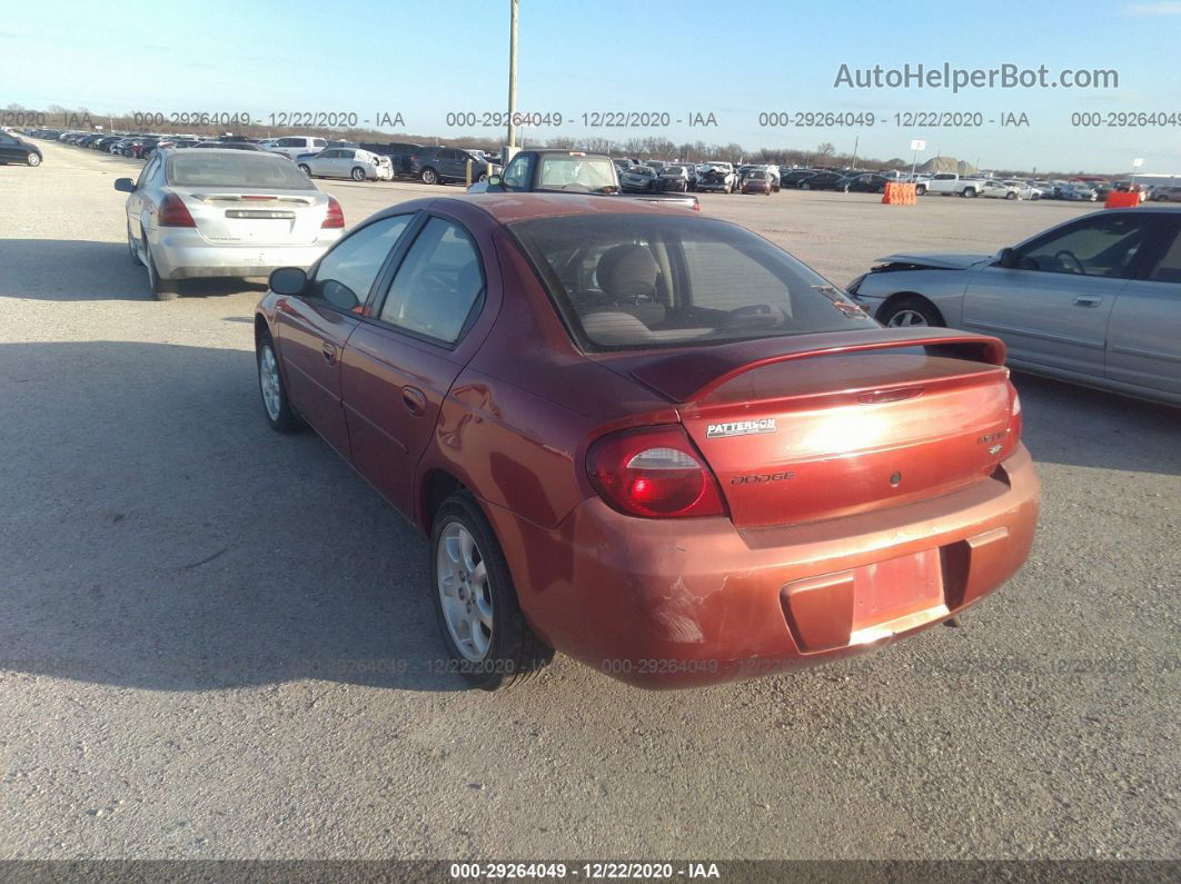 2004 Dodge Neon Sxt Красный vin: 1B3ES56C74D535776