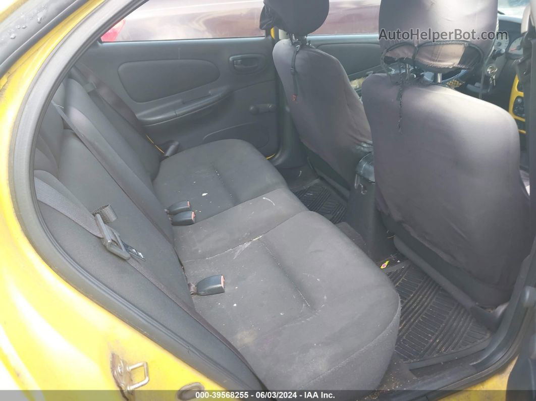 2004 Dodge Neon Sxt Yellow vin: 1B3ES56C74D617295