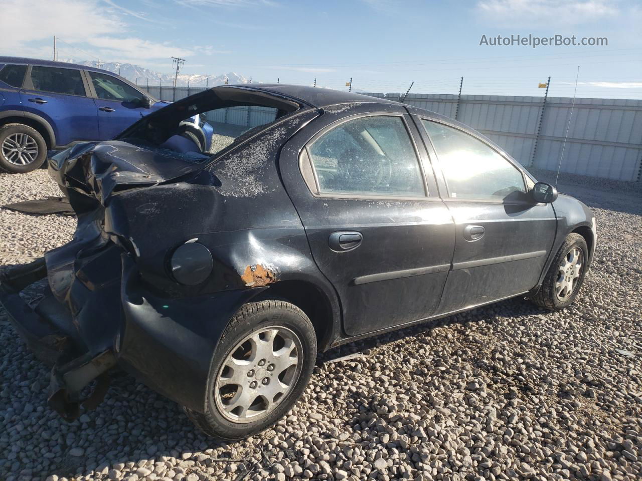 2004 Dodge Neon Sxt Black vin: 1B3ES56C74D638213