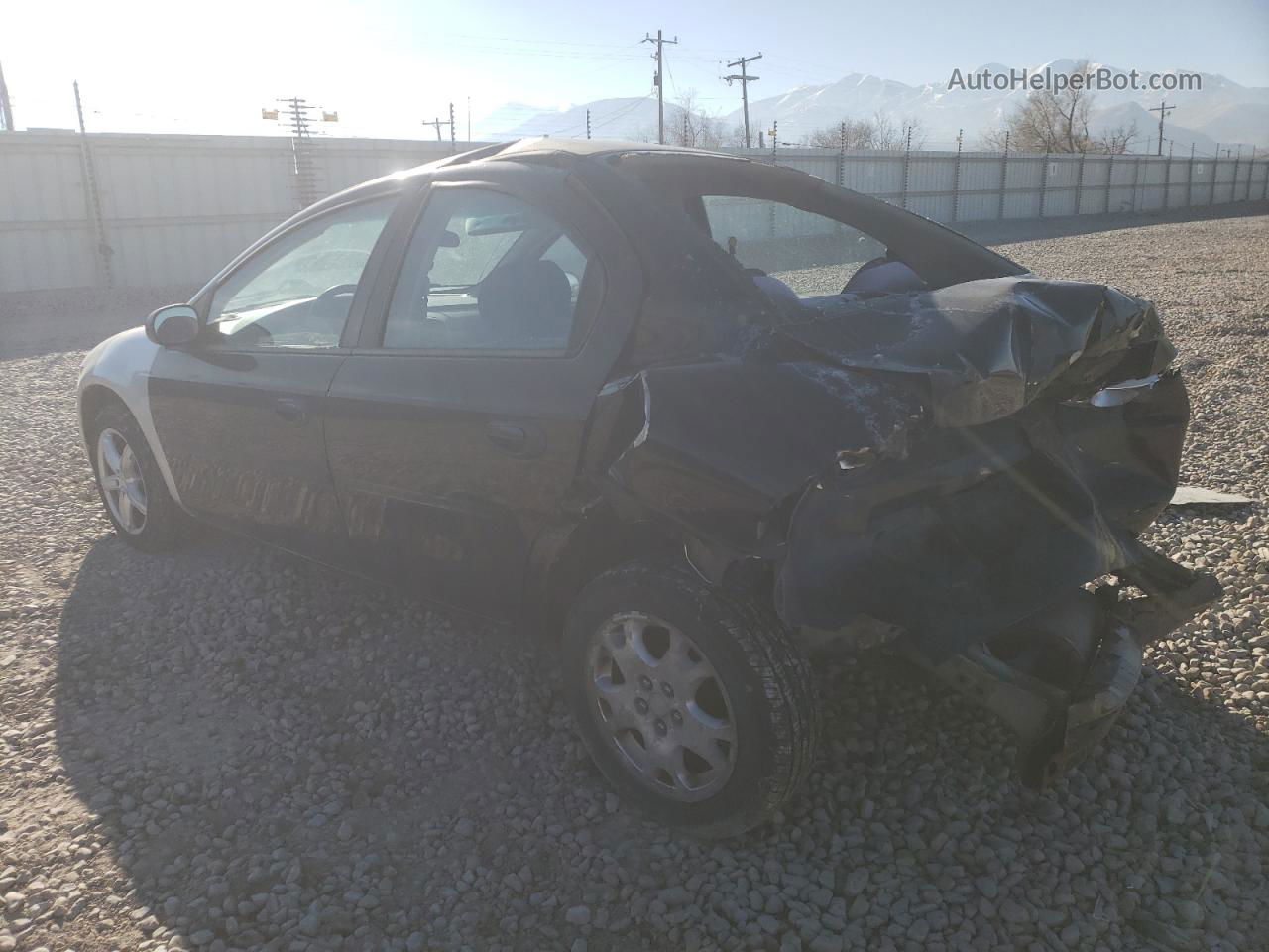 2004 Dodge Neon Sxt Black vin: 1B3ES56C74D638213