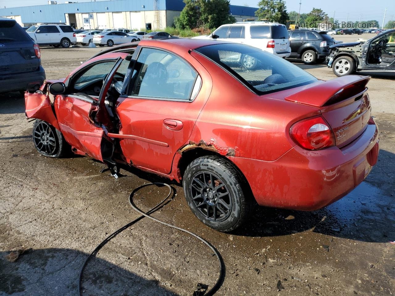 2004 Dodge Neon Sxt Red vin: 1B3ES56C84D538279