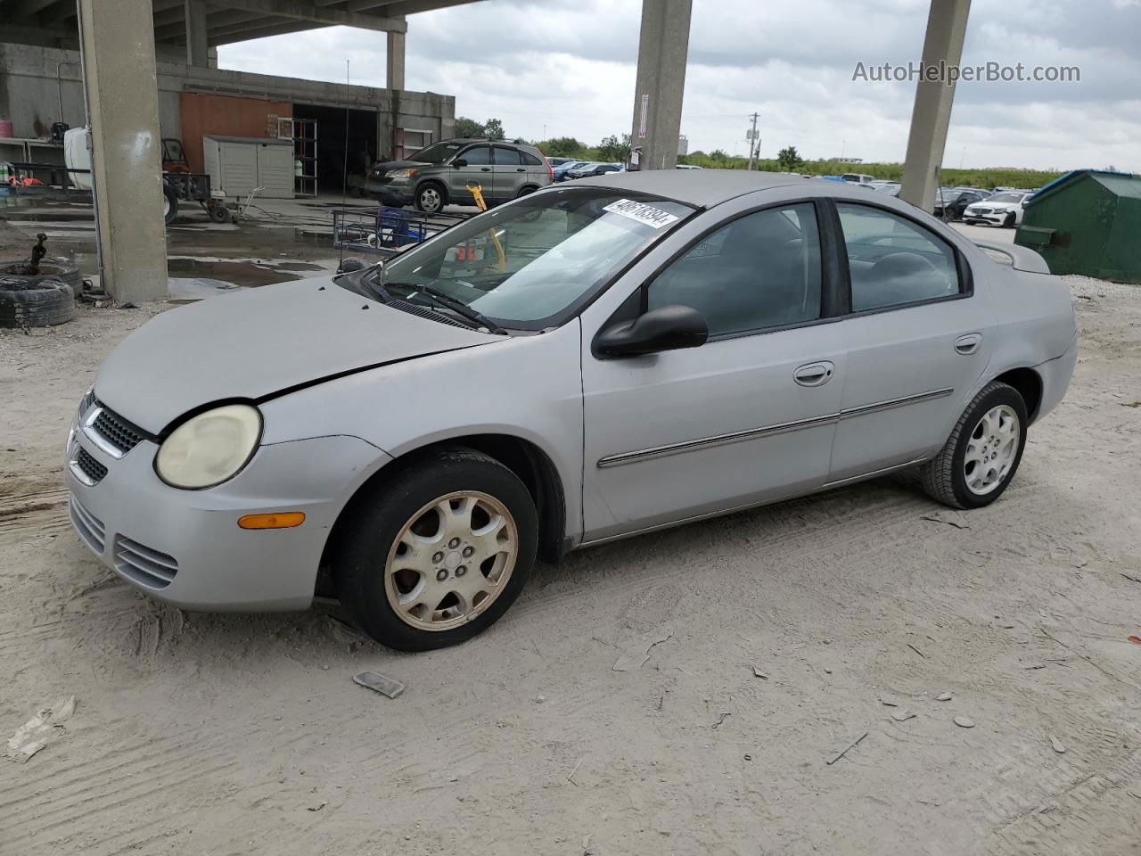 2004 Dodge Neon Sxt Silver vin: 1B3ES56C94D501015