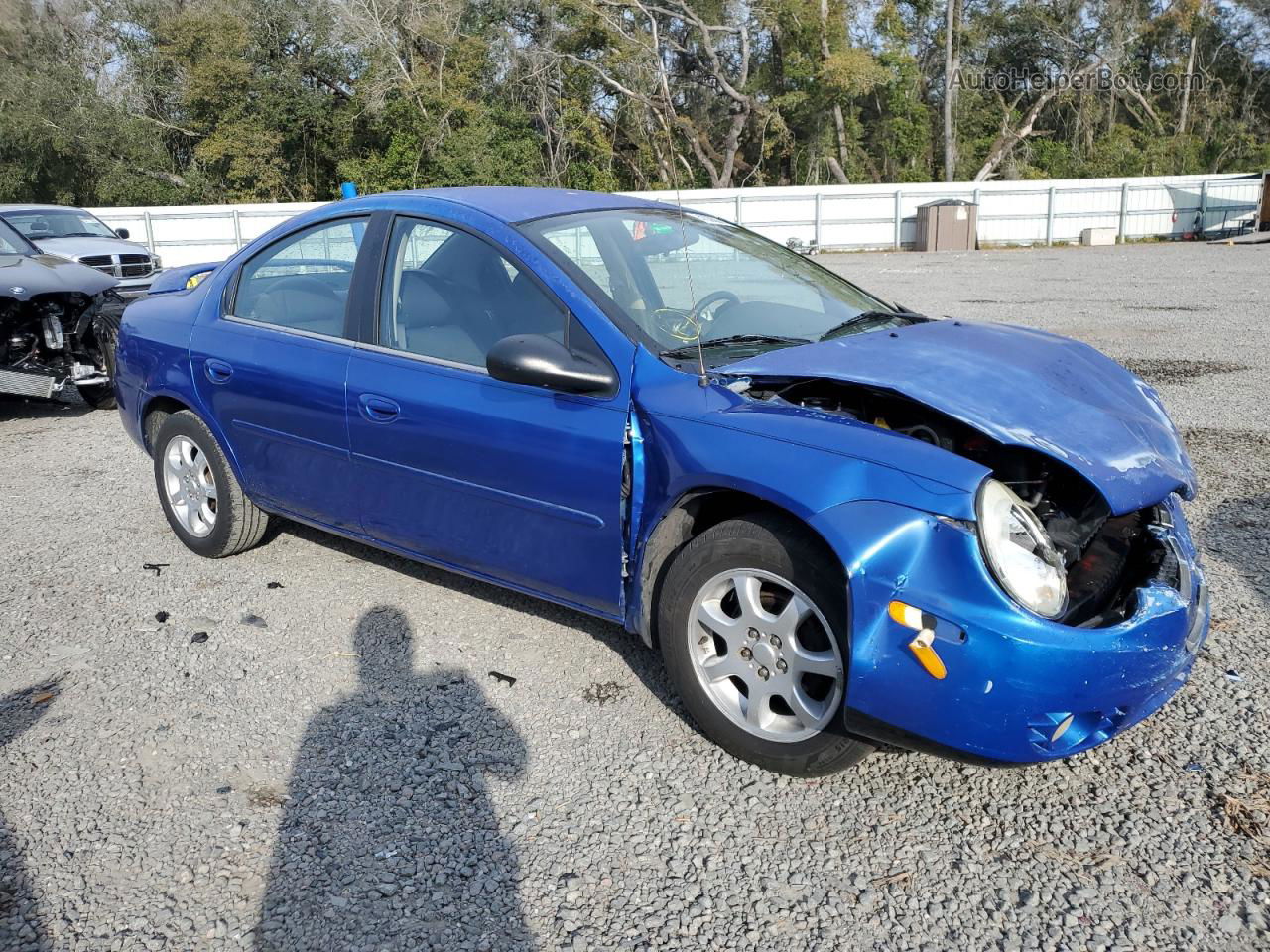 2004 Dodge Neon Sxt Blue vin: 1B3ES56C94D556001