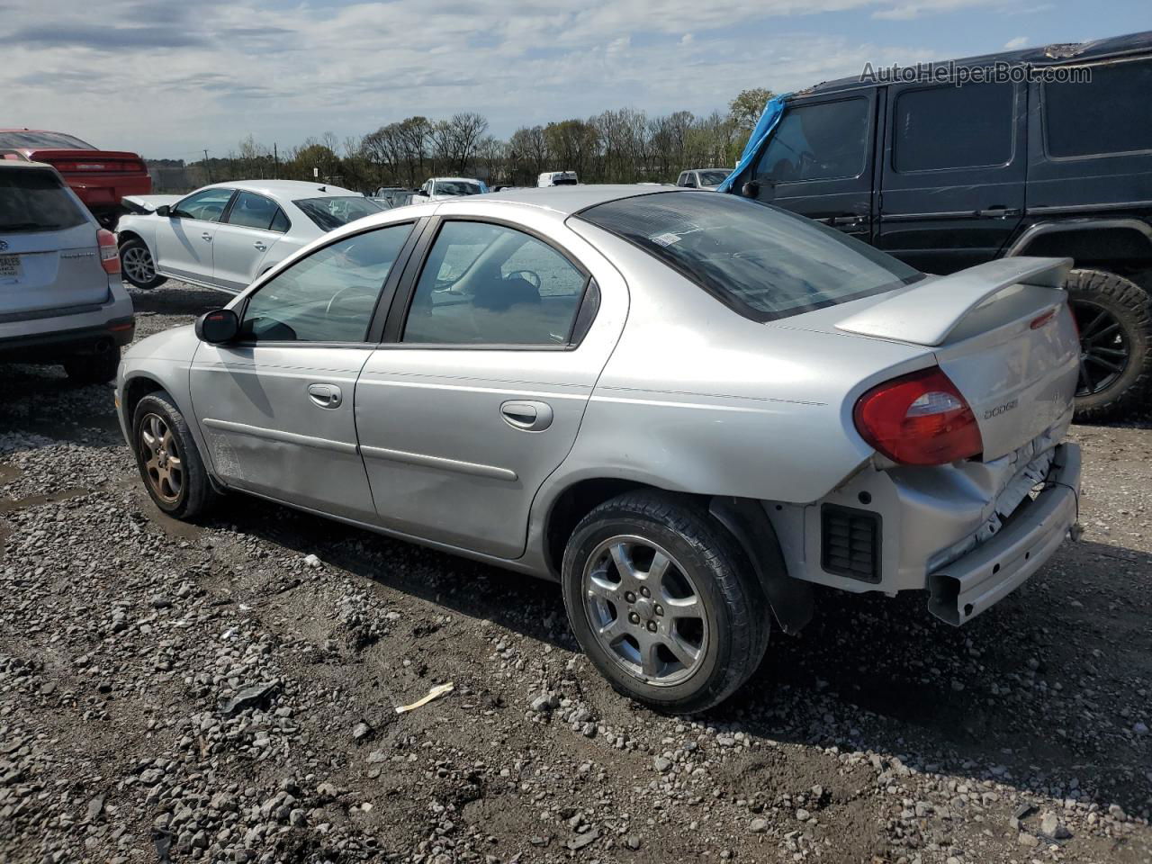 2004 Dodge Neon Sxt Silver vin: 1B3ES56C94D560985