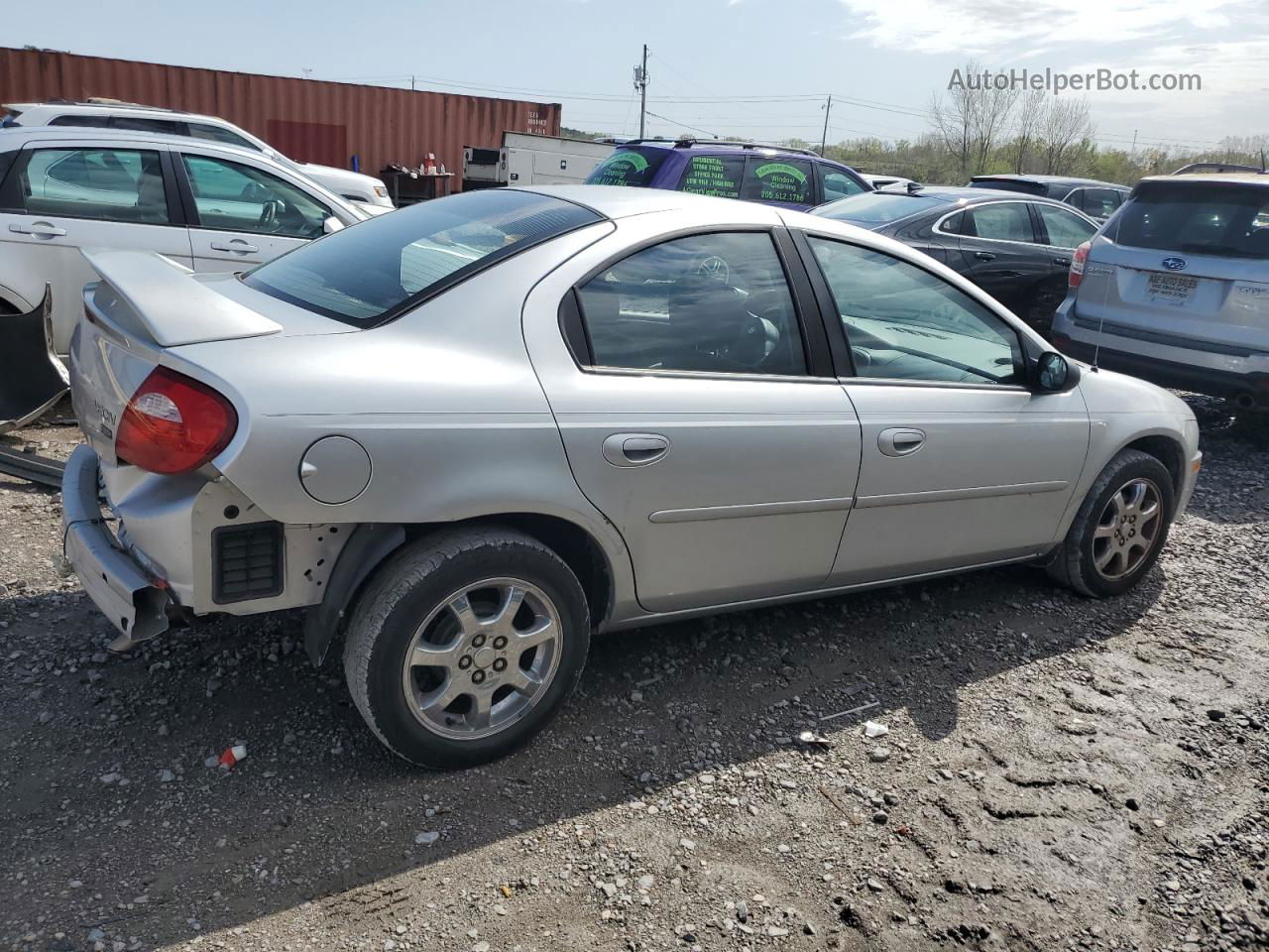 2004 Dodge Neon Sxt Silver vin: 1B3ES56C94D560985