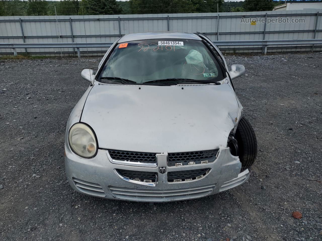 2004 Dodge Neon Sxt Silver vin: 1B3ES56CX4D522181