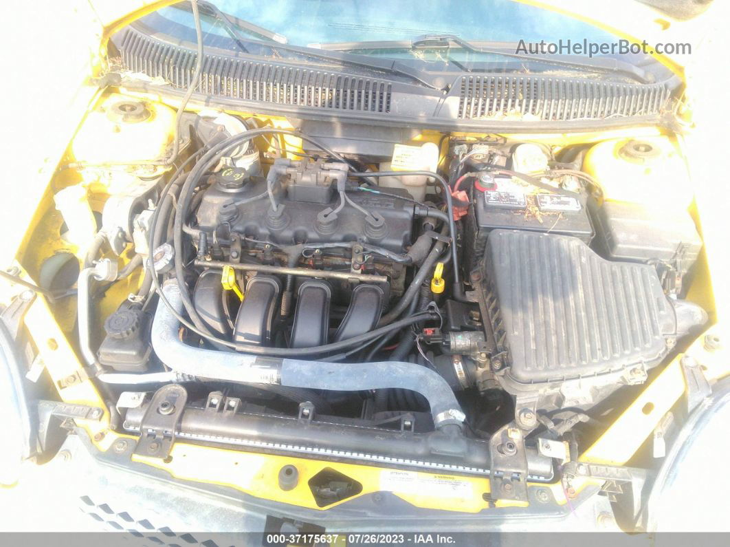 2004 Dodge Neon Sxt Yellow vin: 1B3ES56CX4D594238