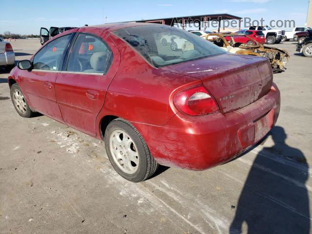 2004 Dodge Neon Sxt Red vin: 1B3ES56CX4D625679