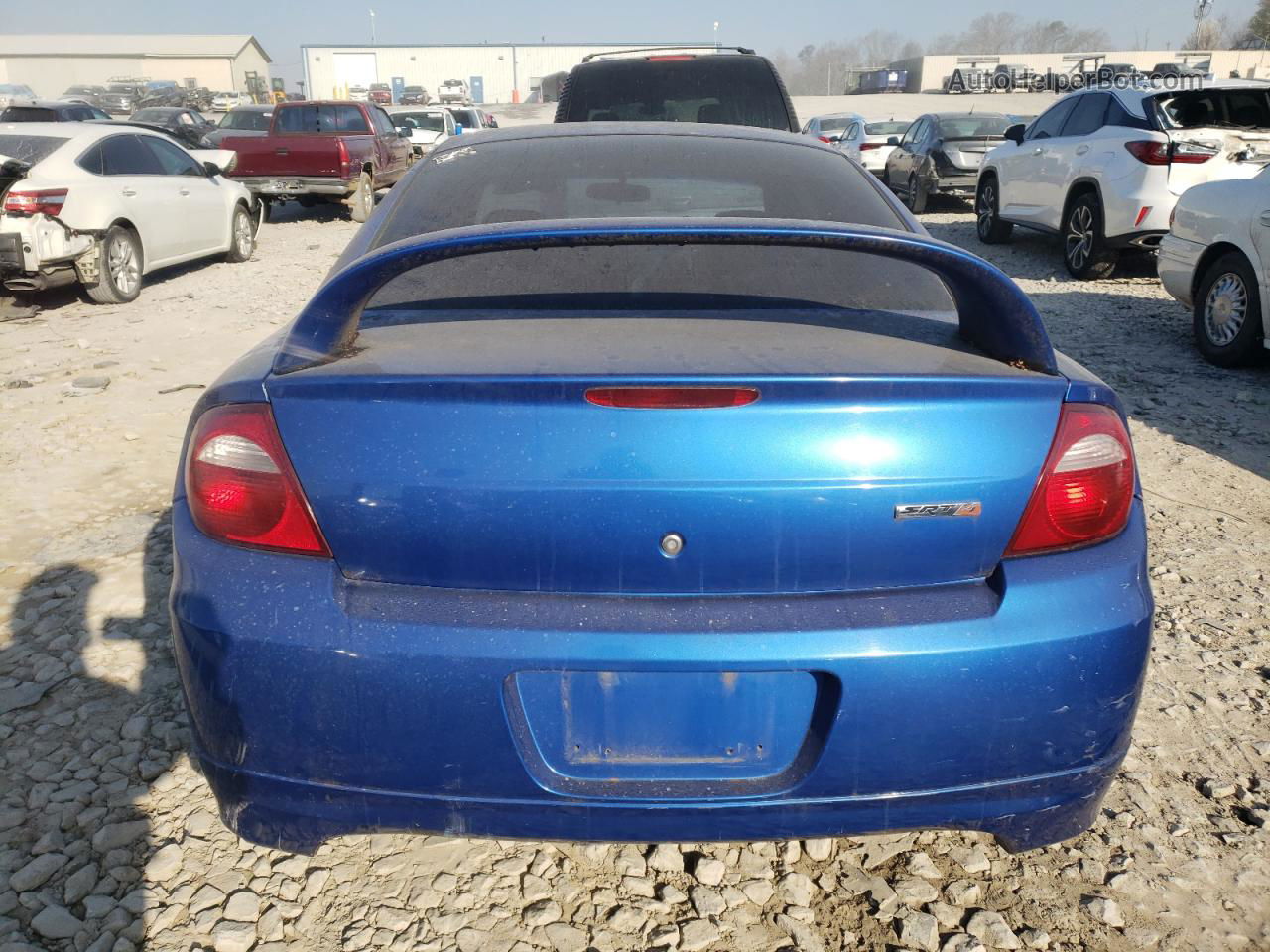 2004 Dodge Neon Srt-4 Blue vin: 1B3ES66S04D561519