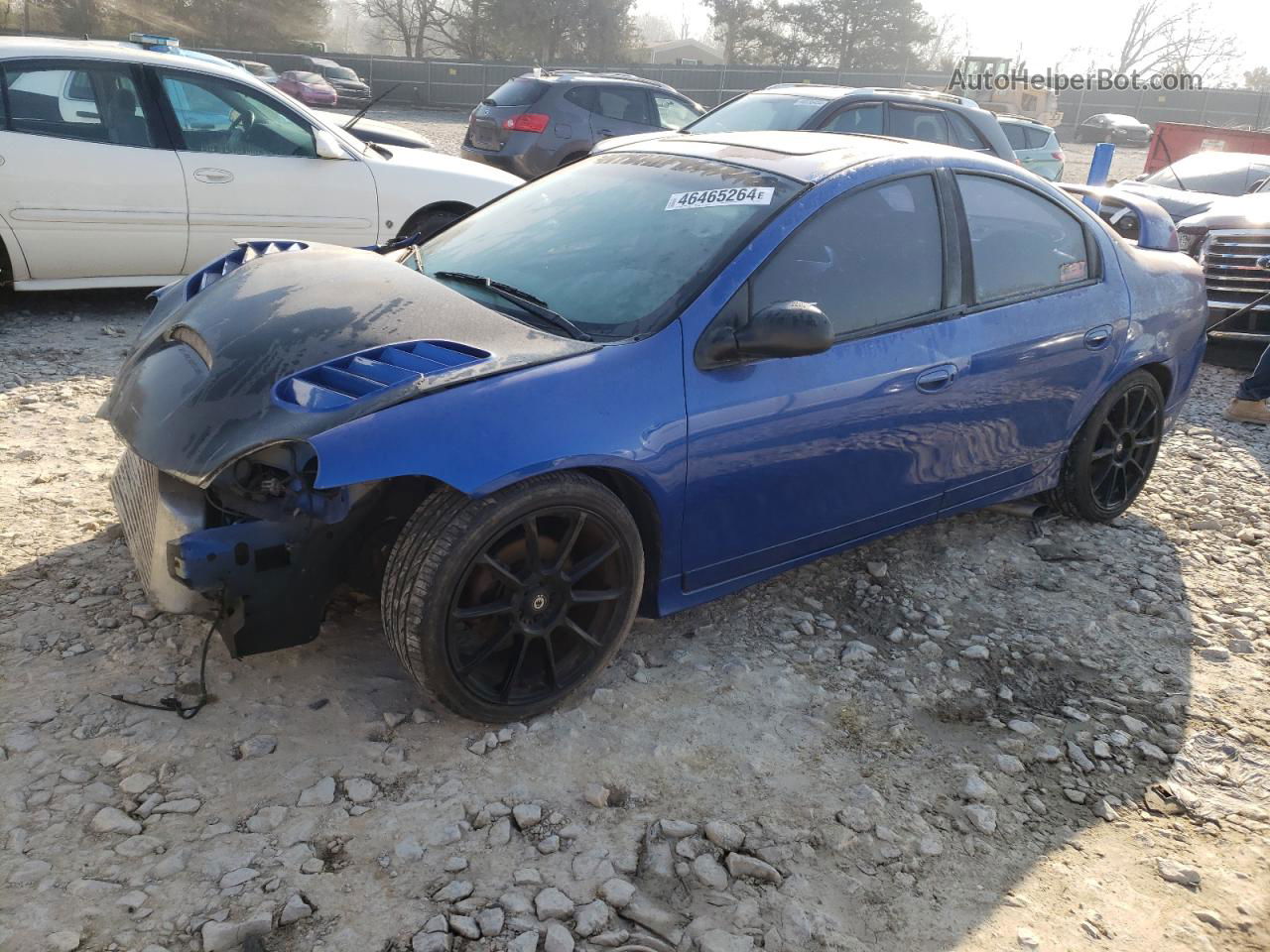 2004 Dodge Neon Srt-4 Blue vin: 1B3ES66S04D561519