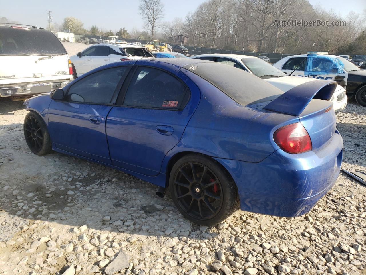 2004 Dodge Neon Srt-4 Blue vin: 1B3ES66S04D561519