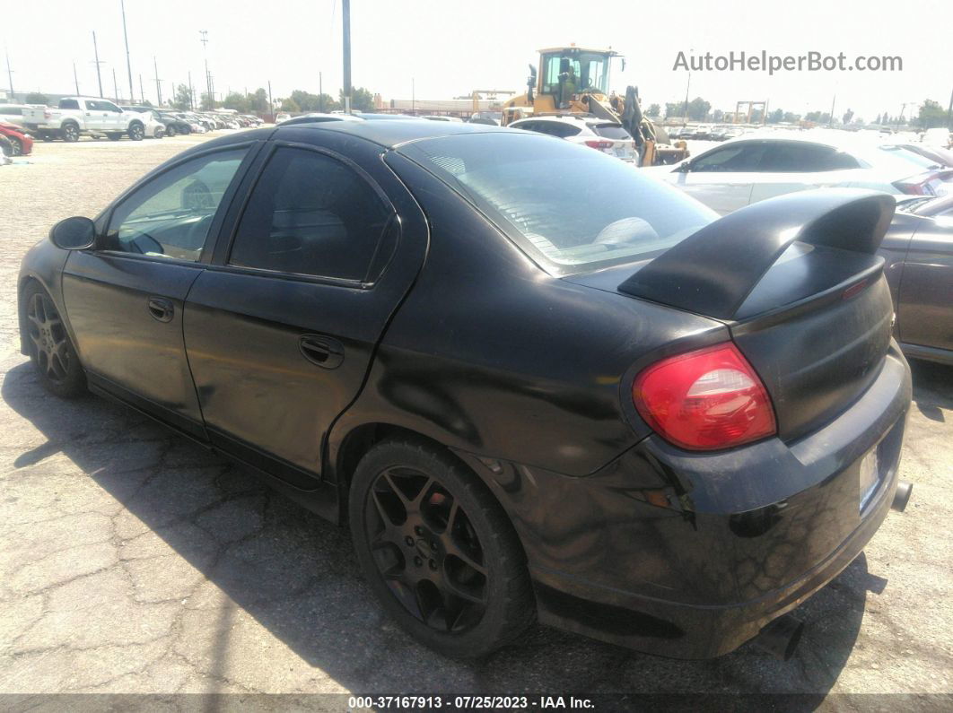 2004 Dodge Neon Srt4 Black vin: 1B3ES66S24D617914