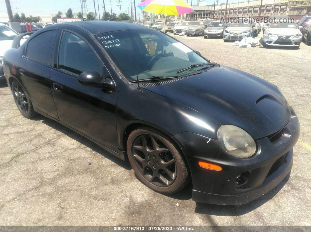 2004 Dodge Neon Srt4 Black vin: 1B3ES66S24D617914